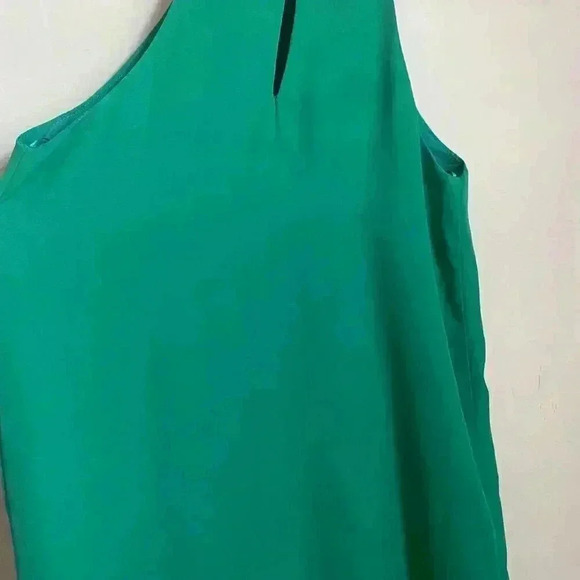 Everly High Neck Maxi Dress Green Size XS - Picture 4 of 9